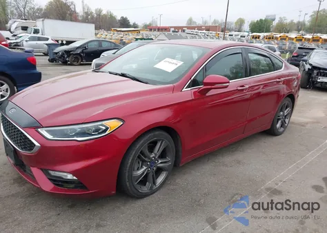 2017 Ford Fusion Sport из США, поврежденный, VIN 3FA6P0VPXHR310010